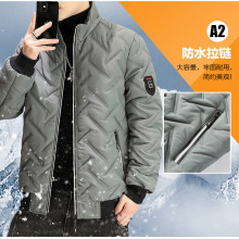 【华日成 档口现货】深度库存棉衣男士棉服立领潮牌男装轻薄保暖