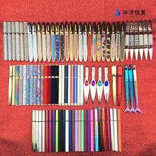 跨境新款厂家批发魔力粘性眼线笔无LOGO一笔多用假睫毛自粘眼线笔