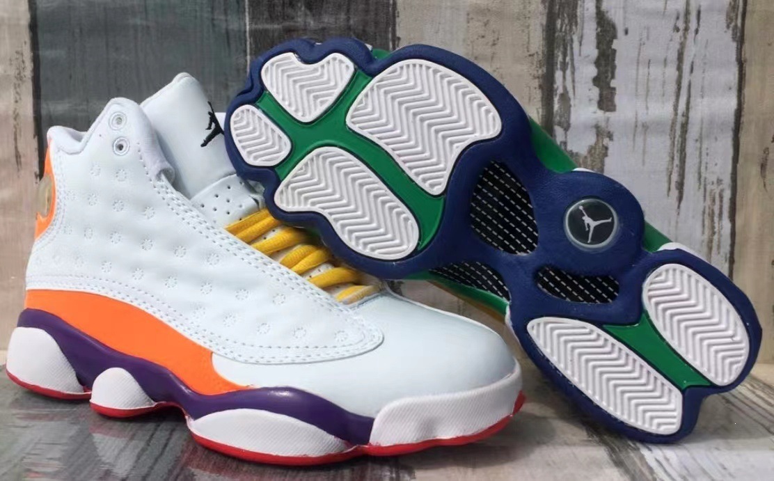 Putian zapatos transfronterizos AJ13 negro y blanco Panda empresa Joe13 alto blanco azul obsidiana zapatos de baloncesto para hombres y mujeres image 30