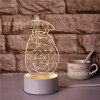 Industrial creative night light, lantern for bed, acrylic LED table lamp, wholesale, 3D, Birthday gift