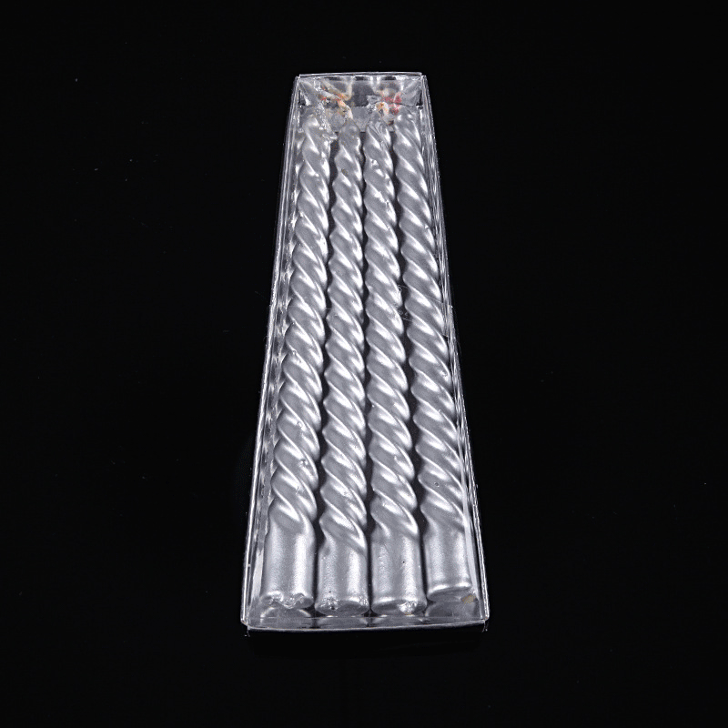 8-10 inch 4-filled electroplating European-style threaded long rod…
