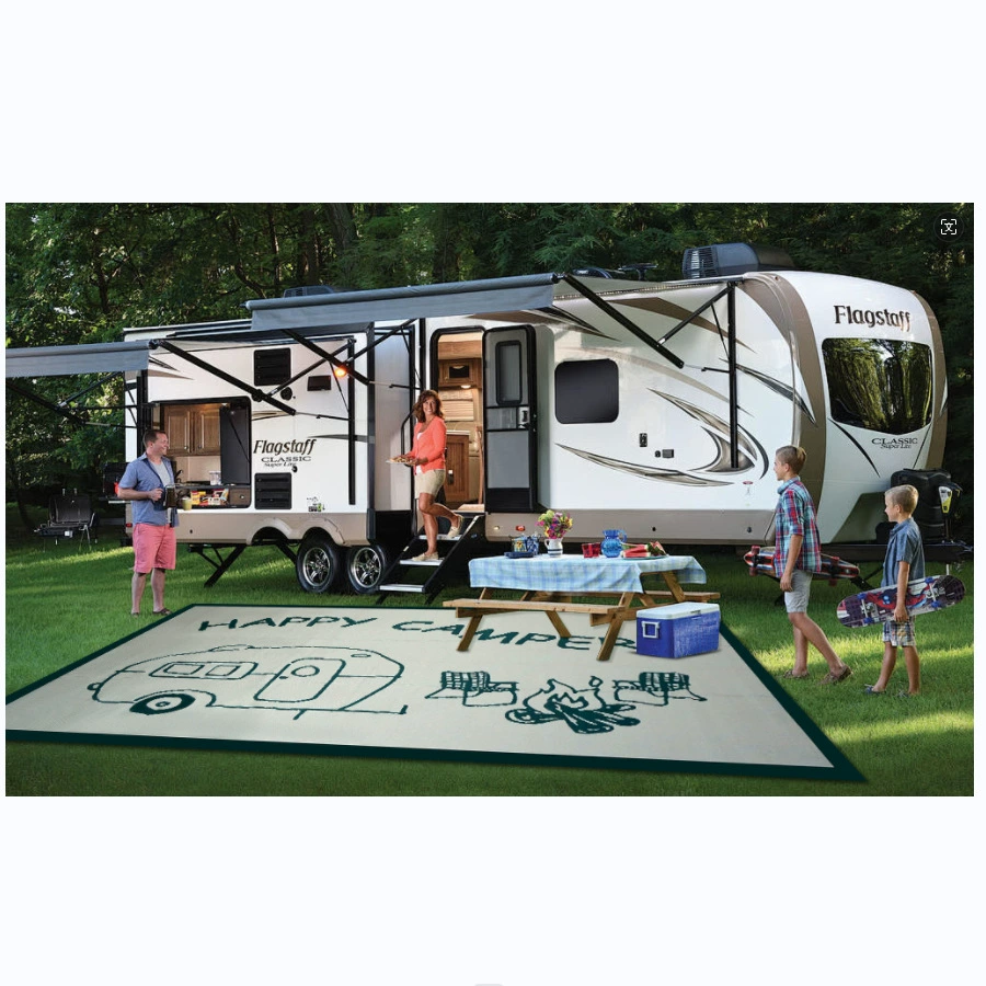Тканая ручная пластиковая дорожная складная RV, изготовление на заказ