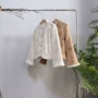 不规则原创气质立领棉服