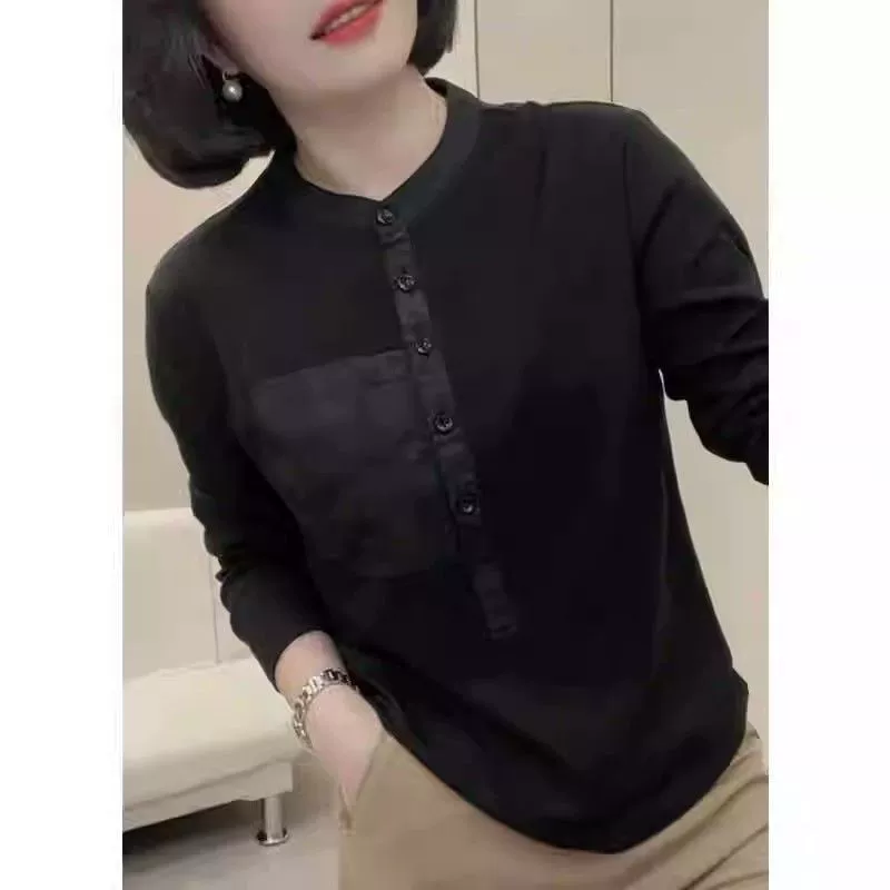 Новые ранние осенние модные дикие иностранные платья для мамы