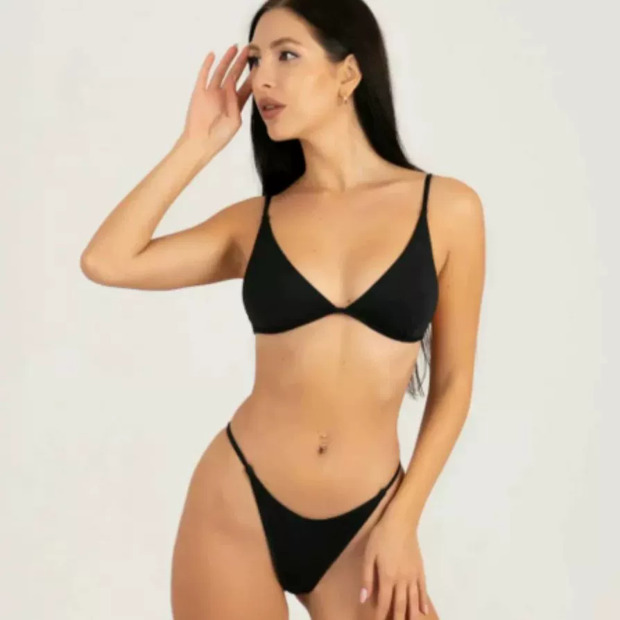 2023 Взрывы Прозрачное проницаемое мясо Пляжная Ванна Загар Без солнечных знаков Дышащий ремешок Купальник бикини Купальник Женщины