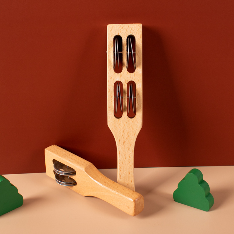 Kindergarten Orff instrumento de percusión registro 2 Bell 4 Bell 6 Bell tablero palillos traqueteo de la mano de juguete campana tambor de enseñanza de la escuela primaria ayudas