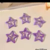 Light purple+deep purple [6 pieces]