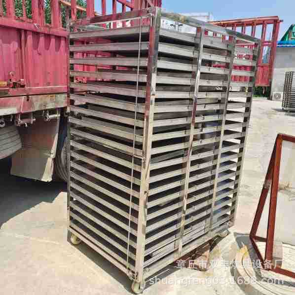 供应不锈钢蒸房专用蒸车 米饭蒸车 馒头推货车 批发架子车