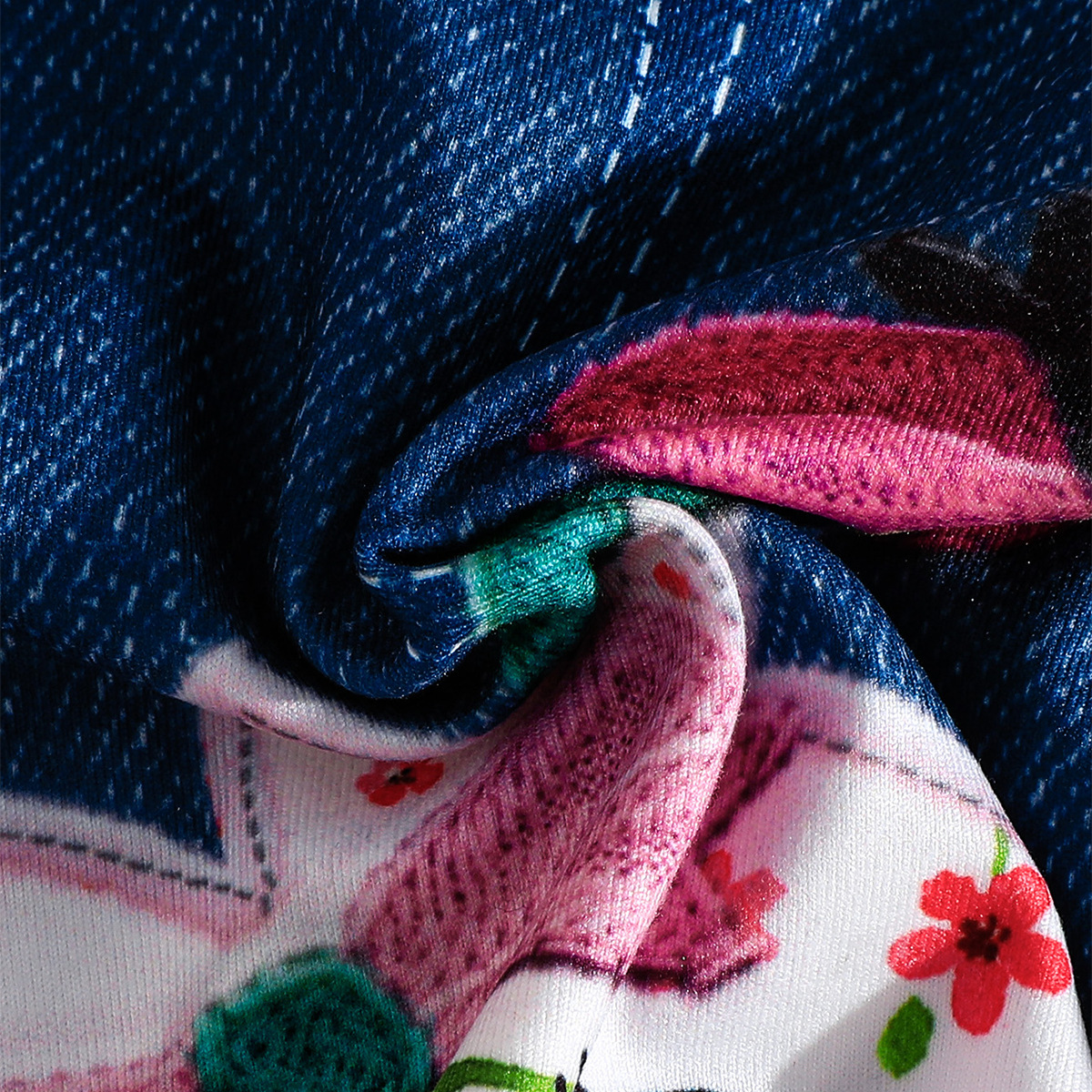 Jesenska obleka z žirafnim potiskom za deklice INS 2024_voghion.com