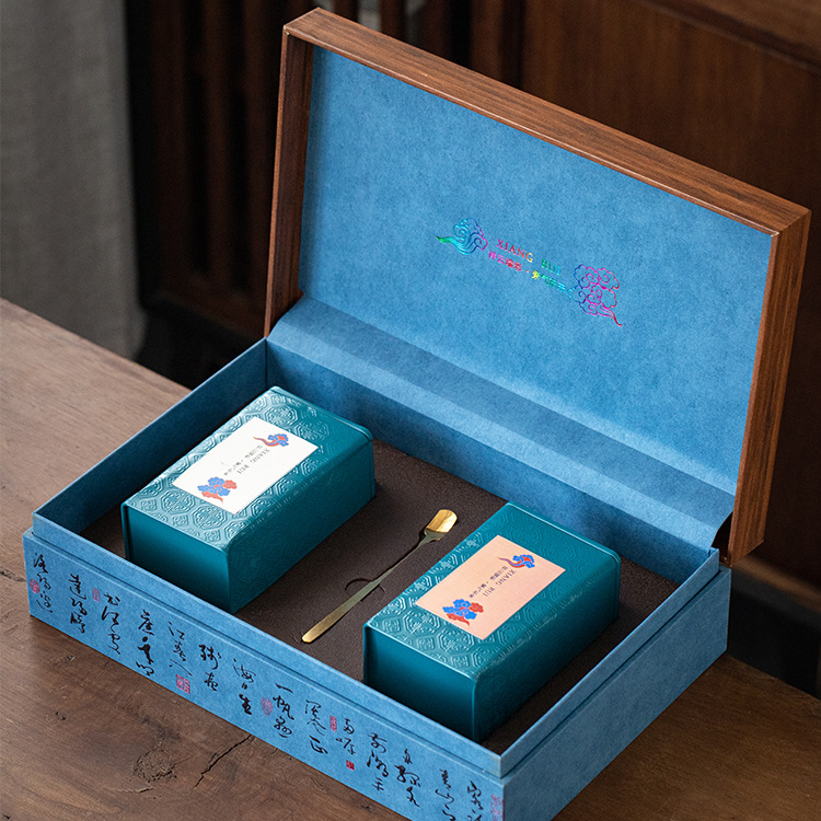 绿茶红茶包装盒空礼盒高档正山小种大红袍金骏眉茶叶礼盒装空盒子
