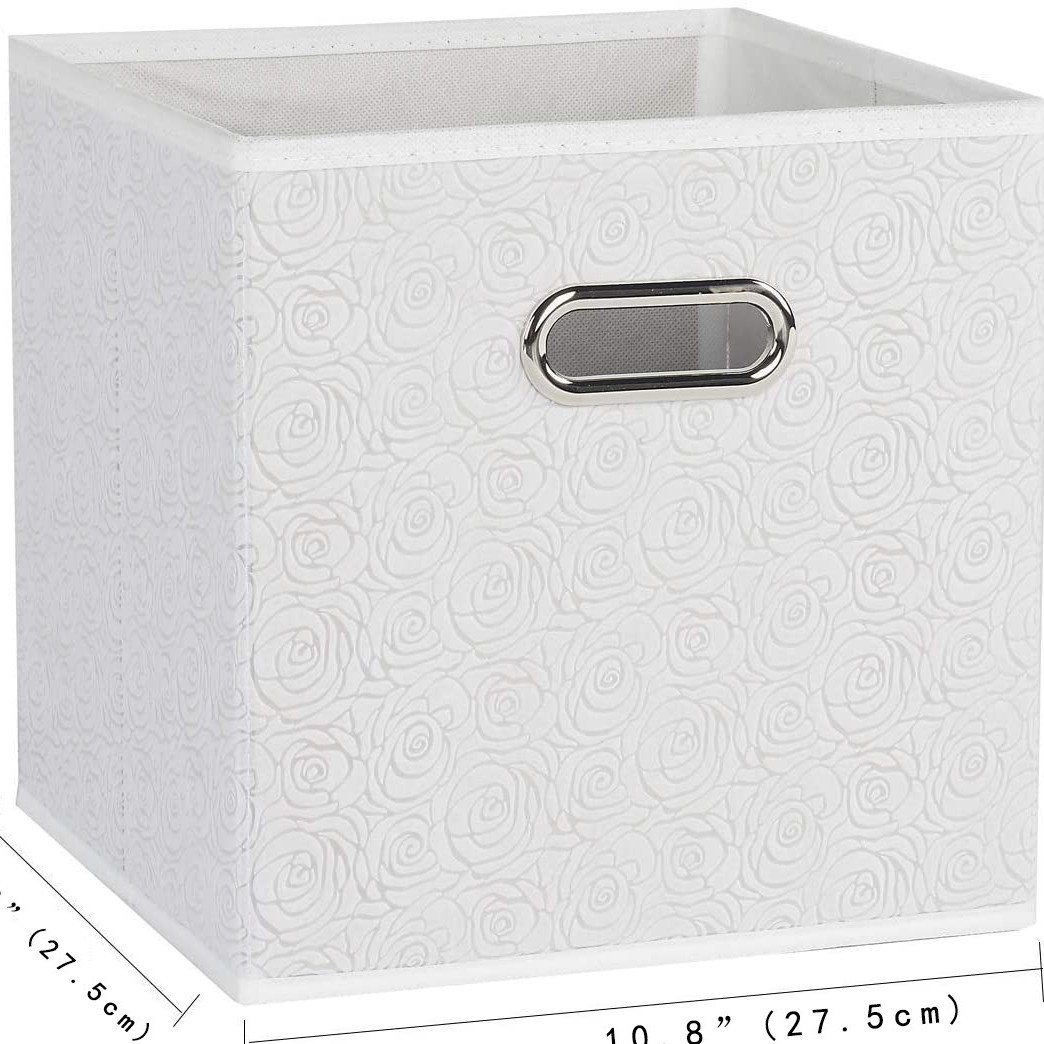 布製衣類収納ボックス折りたたみ正方形家庭用衣類収納ボックス環境に優しい不織布収納ボックス