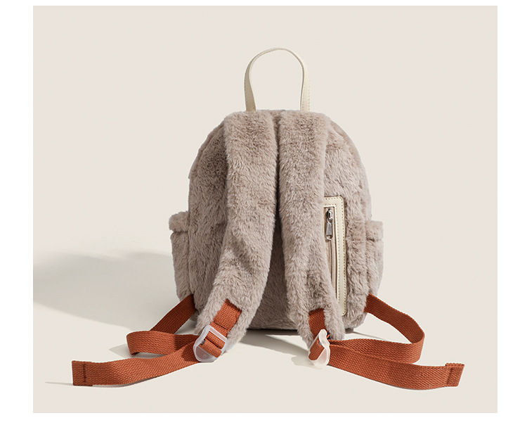 Little Bear Meilad Plüsch Niedlicher Lustiger Kleiner Rucksack, Nischen-Reisetasche, Herbst und Winter_voghion.com