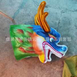 祭祀 殡葬用品批发 吸塑牛马头 彩绘麒麟头 麒麟角 麒麟尾 麒麟