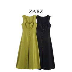 ZARZ自作欧米風新型女装洋気流行モデル亜麻迷笛ワンピース6962030