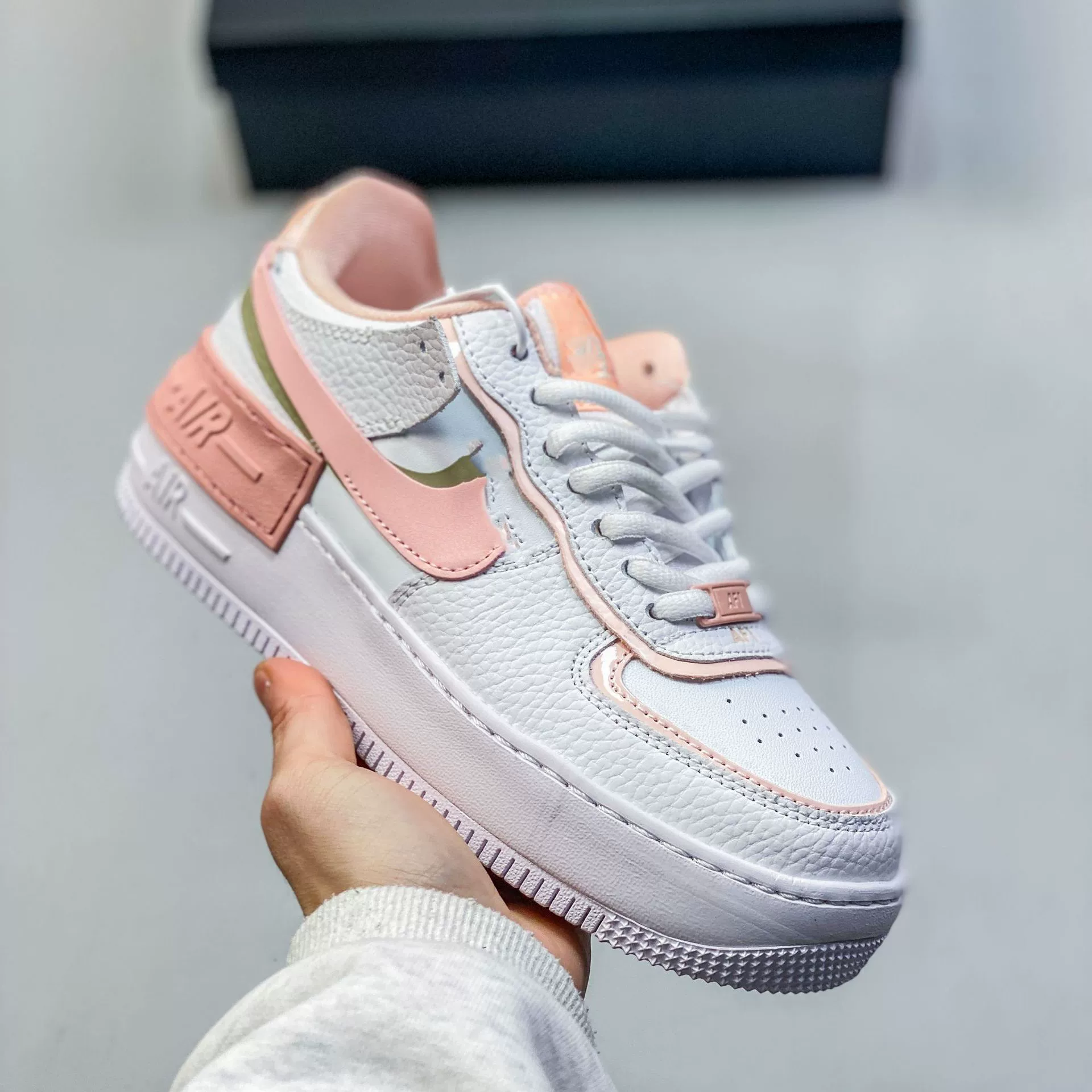 Nike Air Force 1 Shadow, универсальные кроссовки для мужчин и женщин платформа