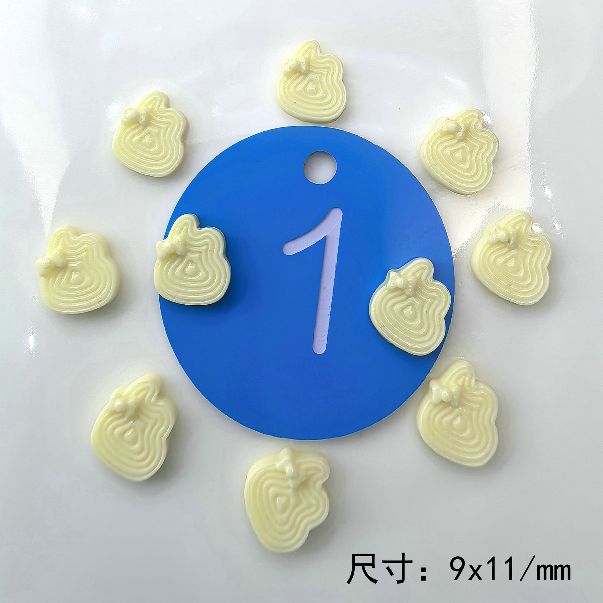 马卡龙巧克力美甲饰品食玩甜品彩色立体树脂穿戴甲配饰批发000