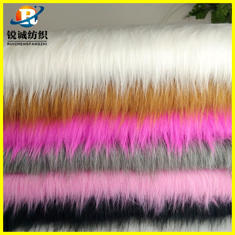 Factory Spot White Black Plush Haipai Artificial Fake Hair Fake Beard Toy Crafts Plush Cloth