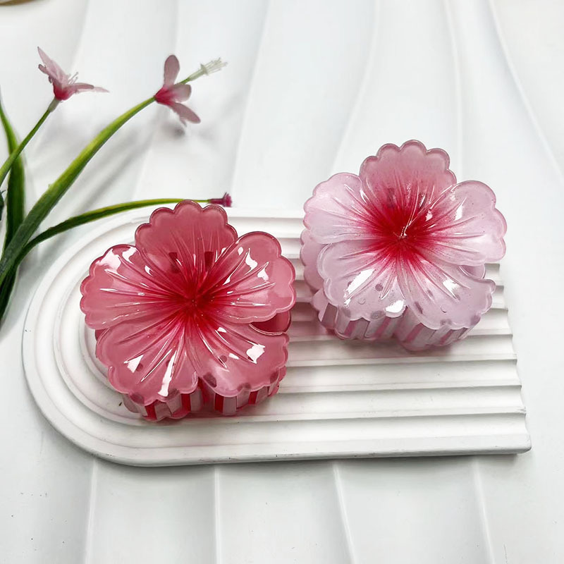 38g Weight Hair Clip, Hair Claws Hair Accessories Type 1 Piece Quantity Daily Occasion Resin Material Fish, Shark, Plumeria Pattern All Seasons Season Women's Gender Vacation, Sweet Style Vacation Sweet Women's Fish Shark Plumeria Resin Hair Clip Hair Claws 9