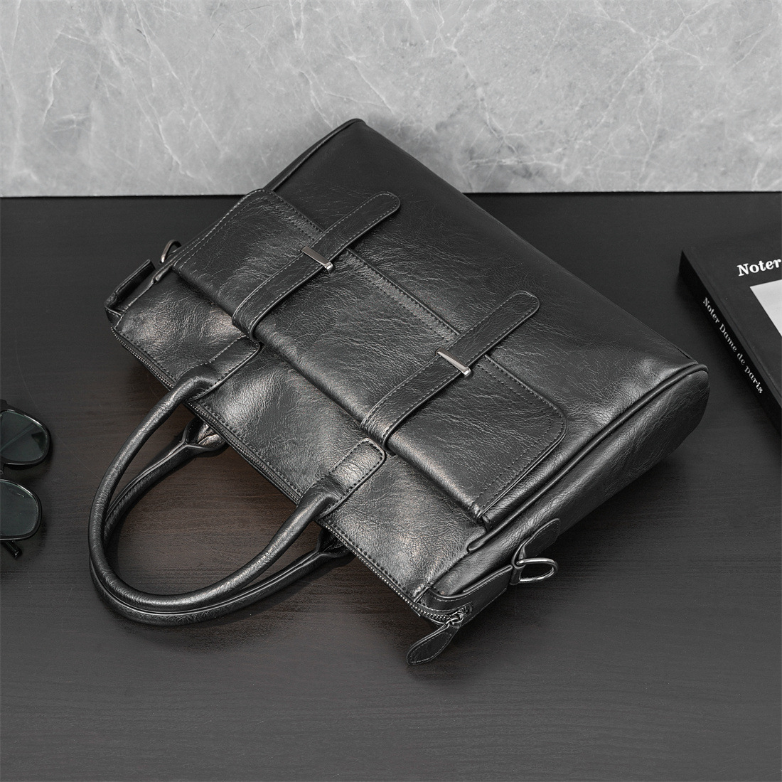 Borsa per computer da uomo 2023 New Business Casual Valigetta Borsa a tracolla semplice Borsa casual Borsa da uomo_voghion.com