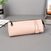 Waterproof polyurethane pencil case, stationery for elementary school students suitable for men and women, storage bag, Korean style, for secondary school