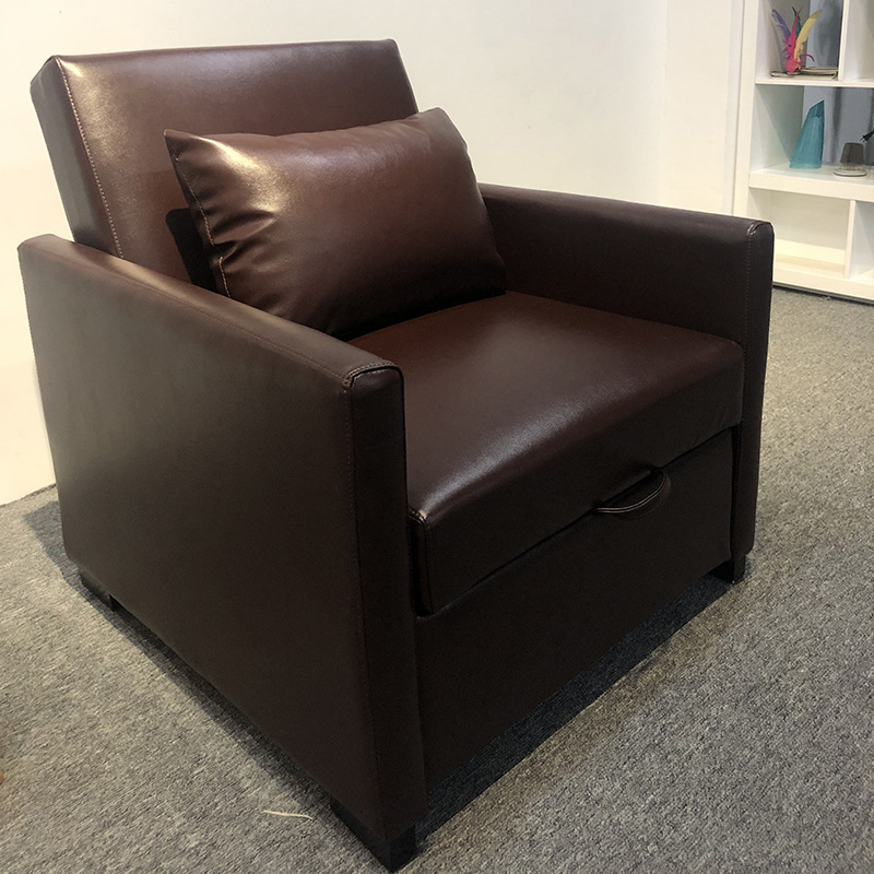 Sofá cama plegable para una persona doble alquiler sala de estar pequeña casa desmontable cama de tela tecnología de tela sofá pequeño