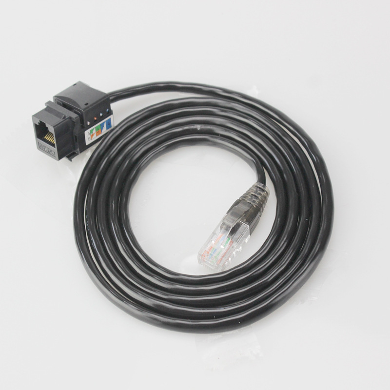 1.5米网络路由器电脑线网线电话线此标准为公转母连接宽带线