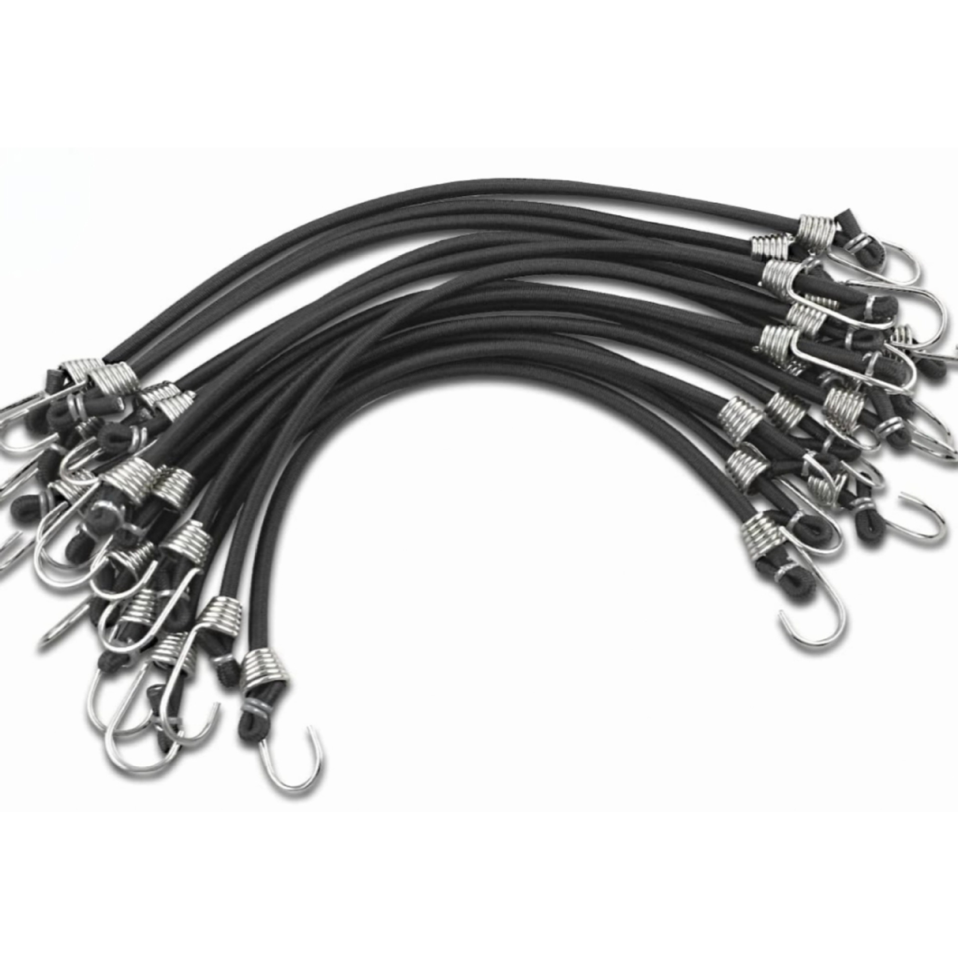 Ventas transfronterizas calientes de alta elasticidad redonda de goma elástica cuerda elástica de motocicleta correa de ataduras de carpa elástica manga