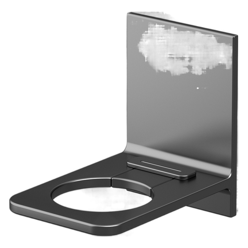 Gel de ducha de almacenamiento de baño sin perforaciones estante desinfectante de manos estante montado en la pared estante de almacenamiento de detergente montado en la pared