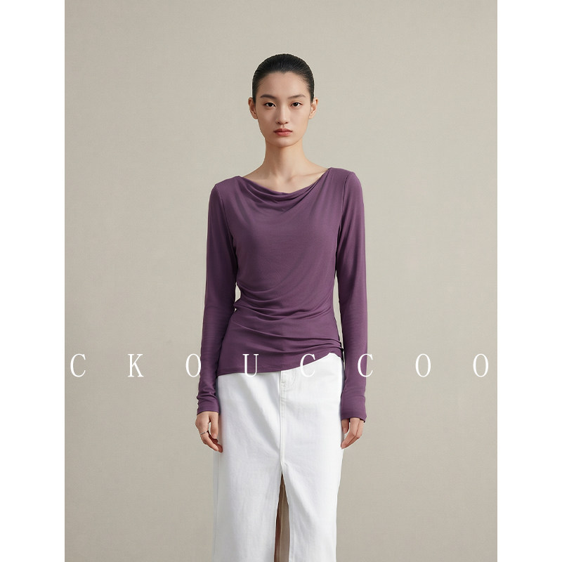 Lyocell Cashmere Turtleneck Sweater for Women, Autumn and Winter