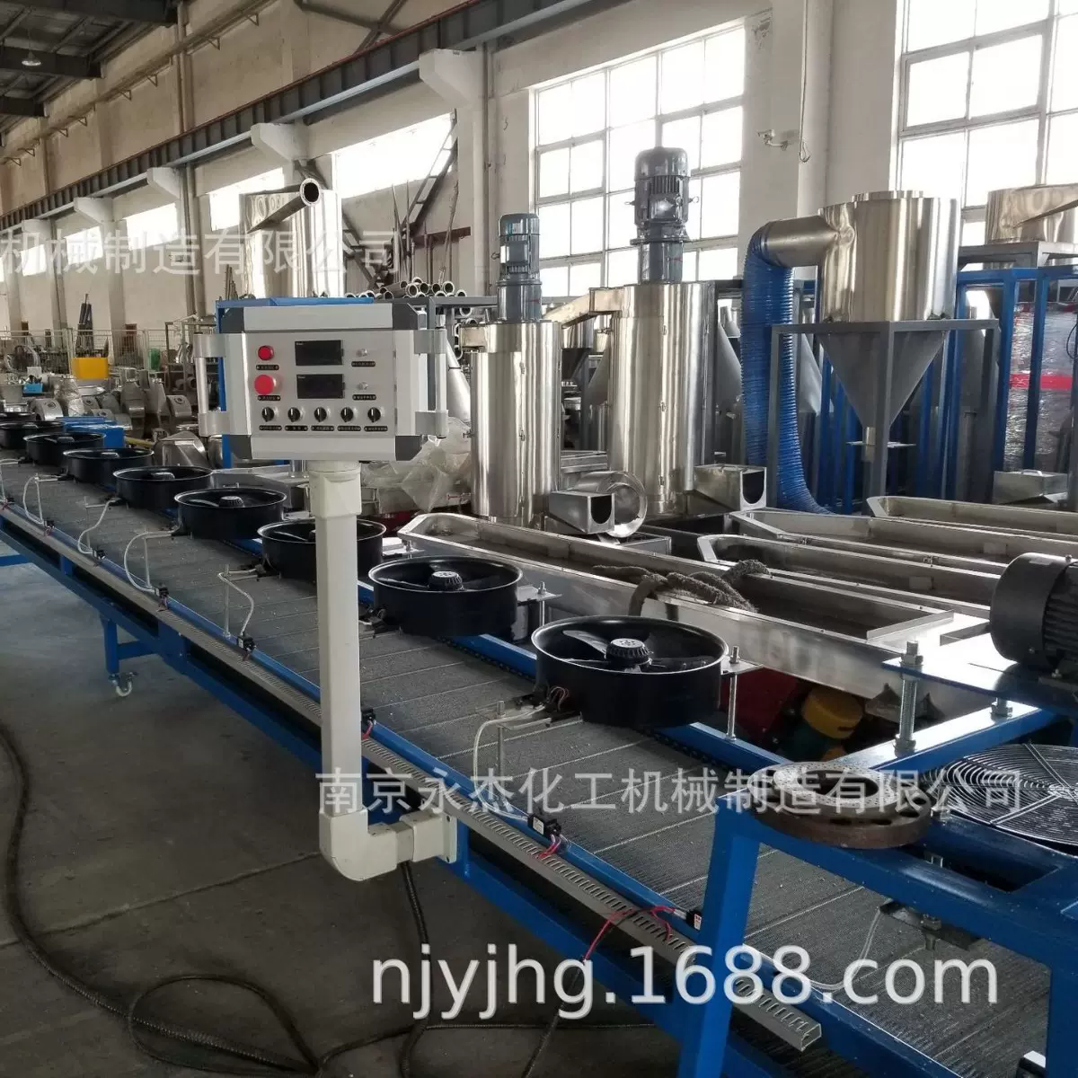 永杰机械直销双螺杆造粒机，PLA，PBAT，PVA全生物降解塑料造粒机