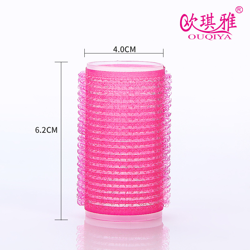 Rollo de pelo de nylon con dientes rollo de pelo esponja rollo de sueño