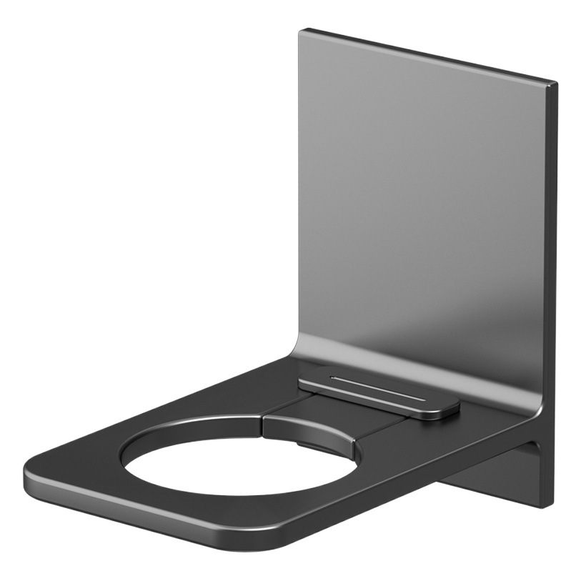 Gel de ducha almacenamiento ponche-libre baño estante desinfectante de manos soporte de baño montado en la pared estante de almacenamiento de champú