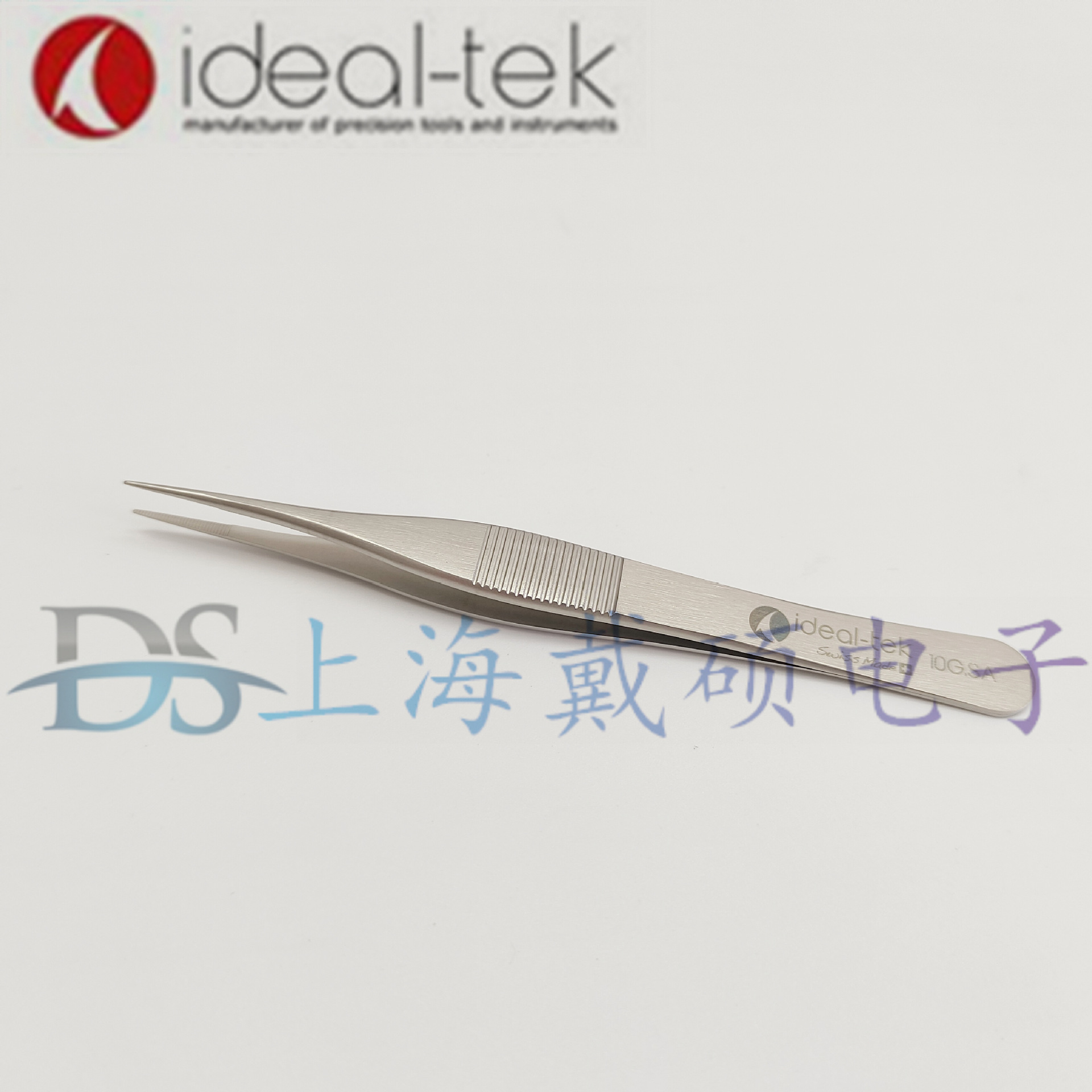 瑞士 ideal-tek 10G.SA.0.IT 防静电镊子不锈钢抗磁防滑10G.SA