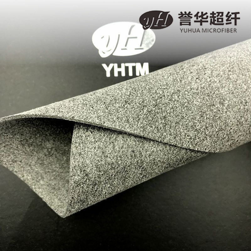 芝麻灰绒面超纤 麻灰色绒面超纤 电脑保护套超纤 手套超纤