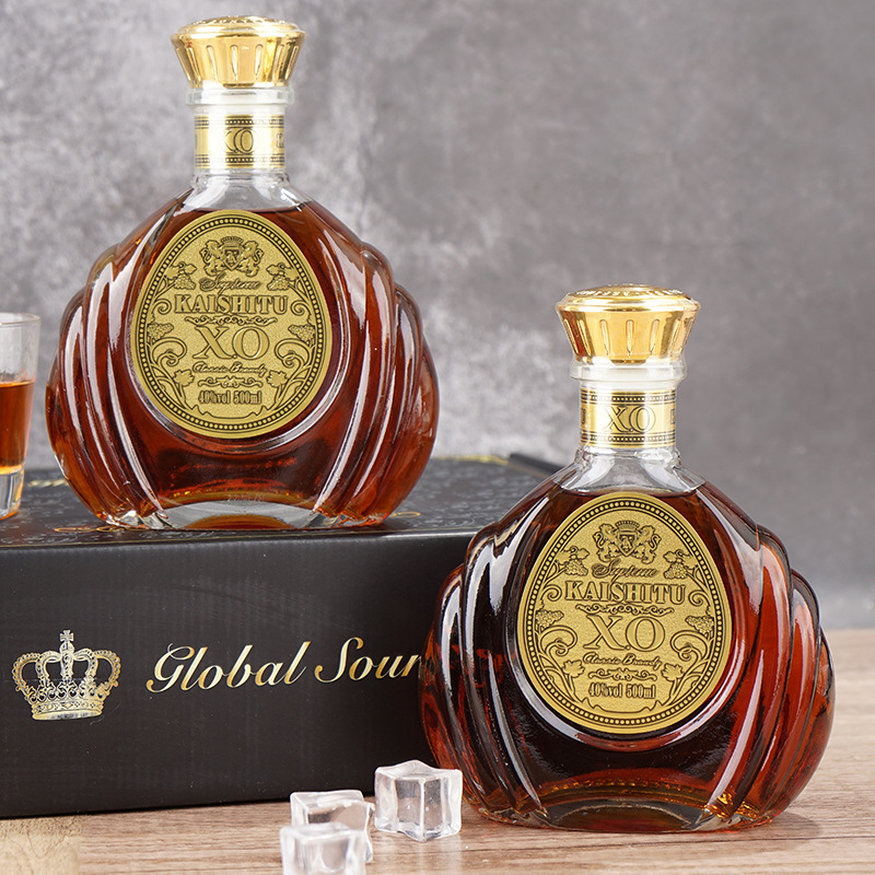 凱士圖廠批發直播代發40度500ml洋酒烈酒KTV夜場酒XO白蘭地批發