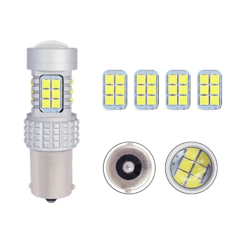 New car decoding LED light 30SMD7440 turn signal 1156 reversing light 1157 brake light 3030