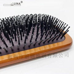 Avanda's same air cushion massage comb, lotus wood air bag comb, women's curly hair household wooden comb, head care comb