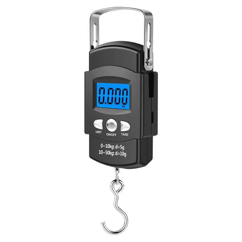 Портативные электронные ручные весы для домашнего использования с рулеткой, весы для рыболовных багажа, высокоточные ручные весы для покупки и продажи курьеров