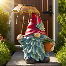 跨境居家庭院花园侏儒装饰摆件盆景小矮人装饰品小精灵工艺品