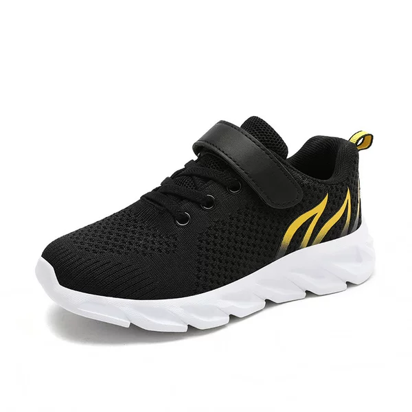 Jinjiang Shoes Children's Sports Shoes Men's Fly Woven Mesh Running Shoes Women's Spring and Autumn Mesh Casual Primary School Students' Running Shoes