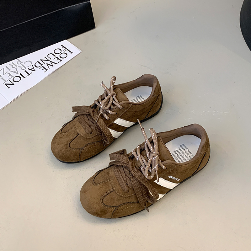 复古德训鞋女2025新款秋季超火阿甘女鞋百搭轻便休闲鞋软底运动鞋|undefined
