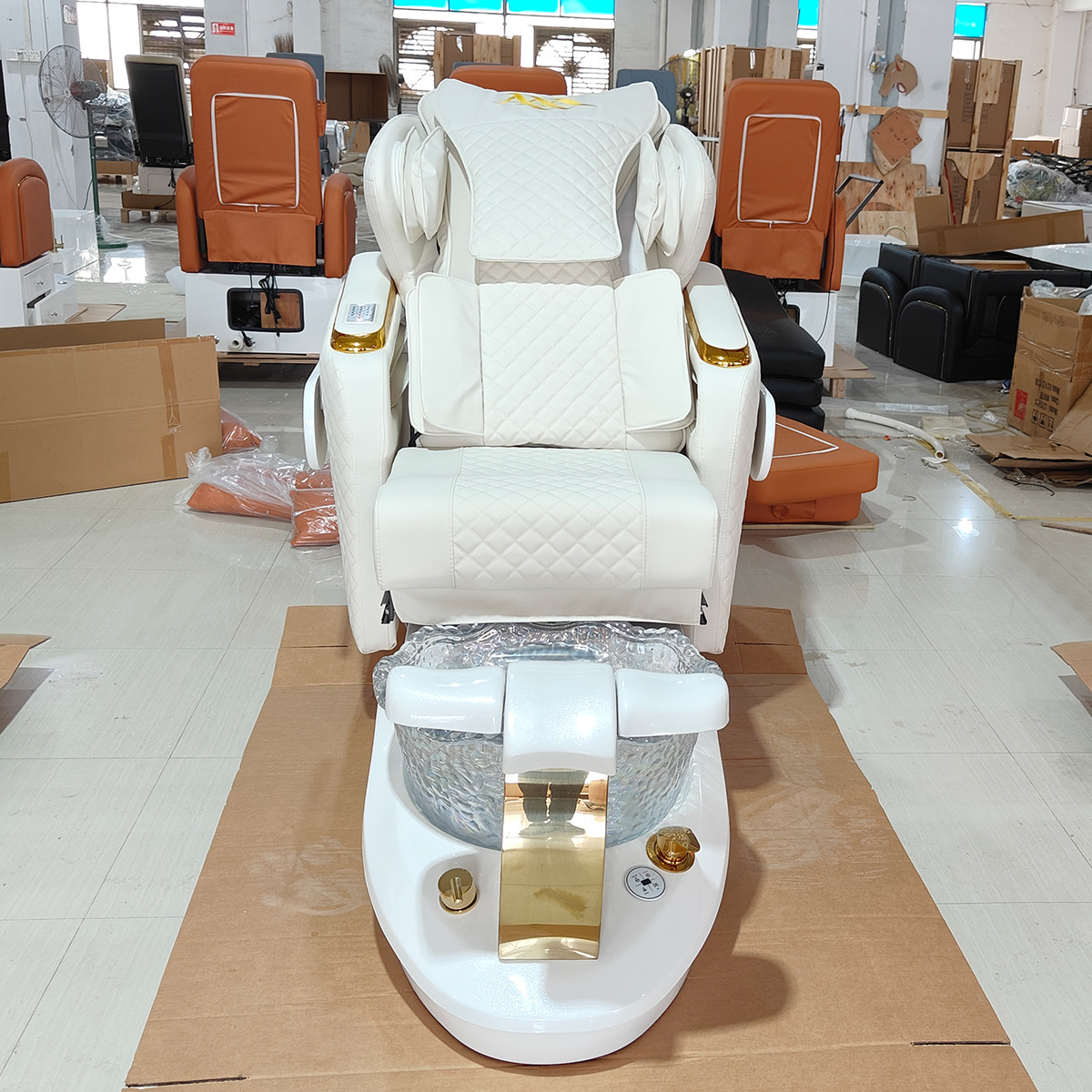 Manicuría transfronteriza salud baños de pies silla de masaje multifuncional baños de pies pedicura spa salón de masaje masaje A