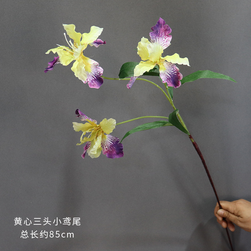 Serie de bodas de rosas amarillas Material floral de simulación Centro comercial de bodas Fondo de decoración de ventana Guía de ruta Arreglo floral Arreglo floral Arreglo floral