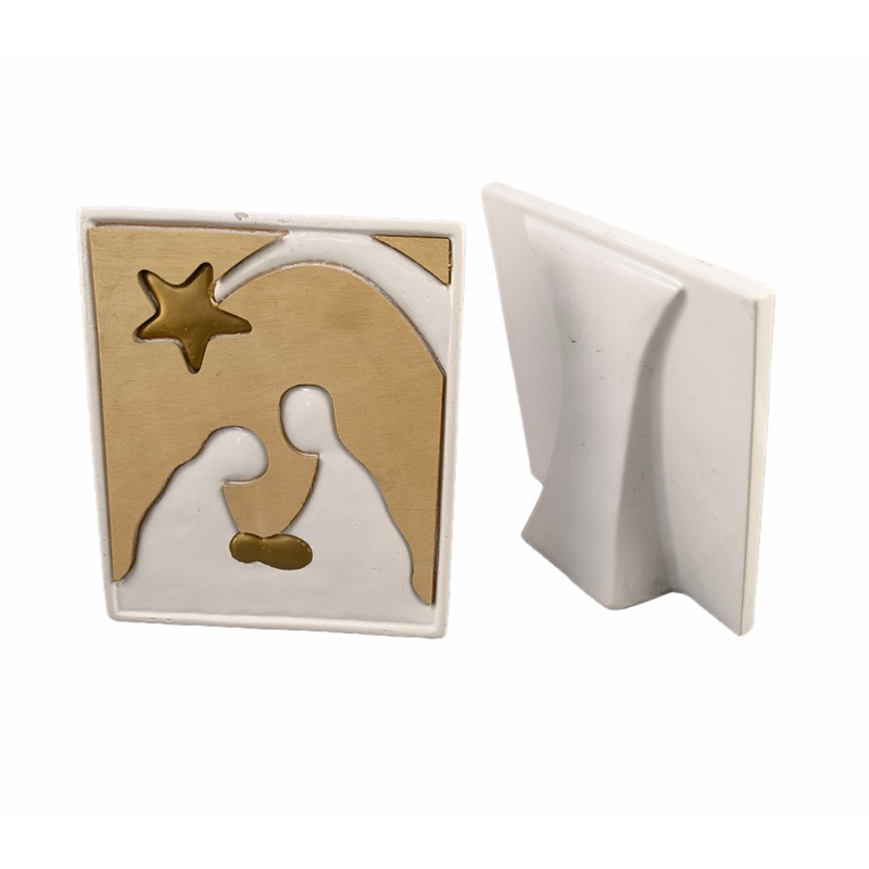 Estilo nórdico Regalo del día de la madre Marco de fotos de cerámica Decoración de tablero de fotos minimalista moderna Decoración geométrica creativa para el hogar