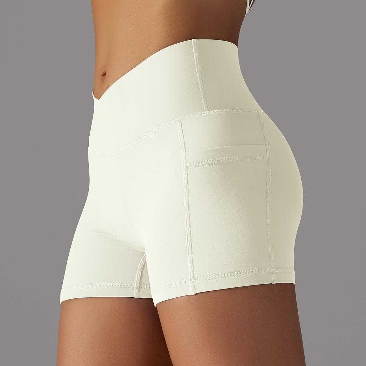 Simple Style Sports Solid Color Nylon Active Bottoms Shorts display picture 33