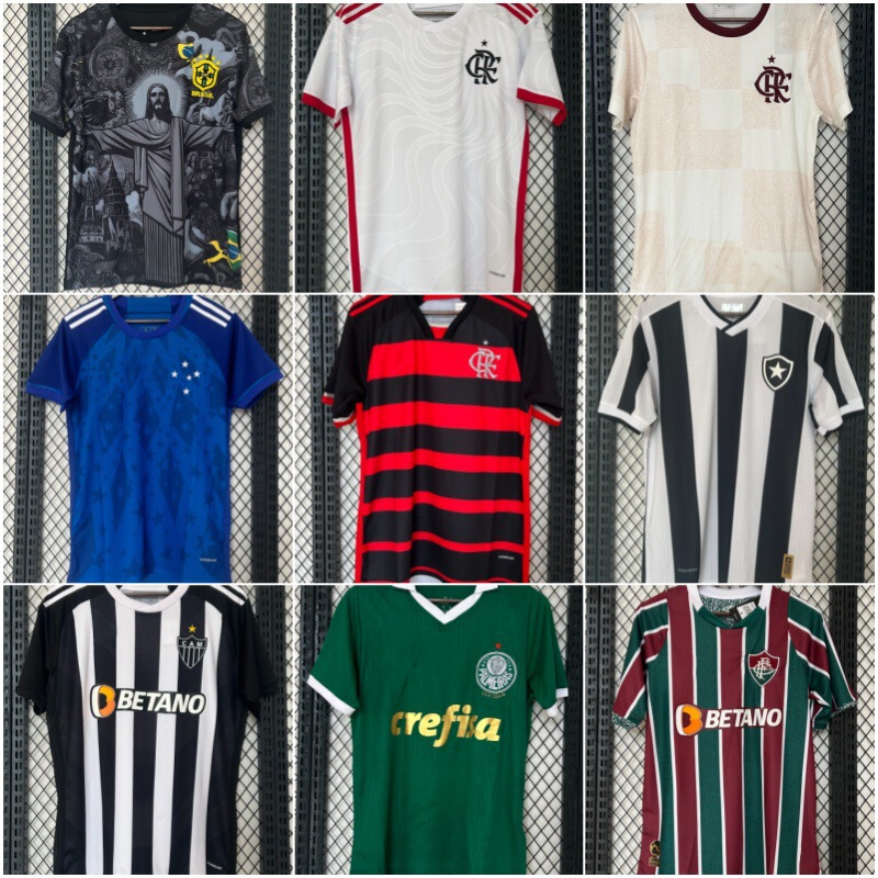 2425 Brazilian League New Series Sao Paulo Flamenco Corinthians Santos Soccer Suit Wholesale 2425 Brazilian League New Series Sao Paulo Flamenco Corinthians Santos Soccer Suit Wholesale