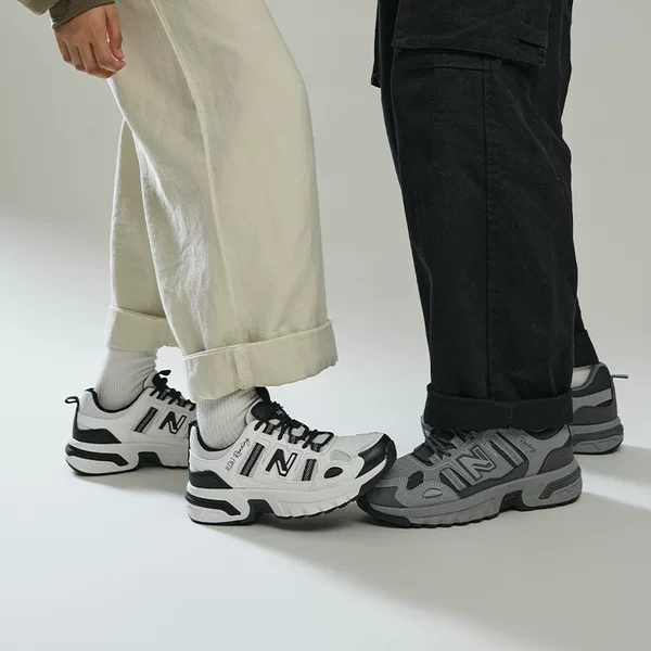 Carefully Selected New Balance Thick-Soled Dad Shoes 2026 New Spring Casual Lightweight Sports Couple Mesh Student Running Shoes