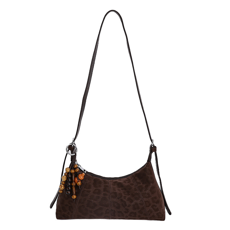 Bolsa de brazo retro transfronteriza para mujeres otoño y invierno 2025, nueva moda de nicho popular, bolsa de hombro universal, bolsa de transporte