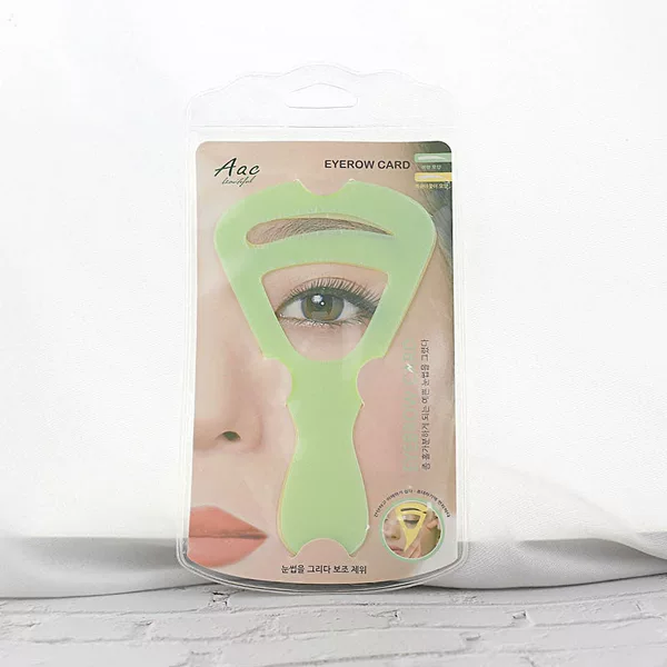 Factory Direct sales Fu Tina hand-held thrush card suit Korean style same style thrush artifact auxiliary device quick eyebrow surgery eyebrow sticker