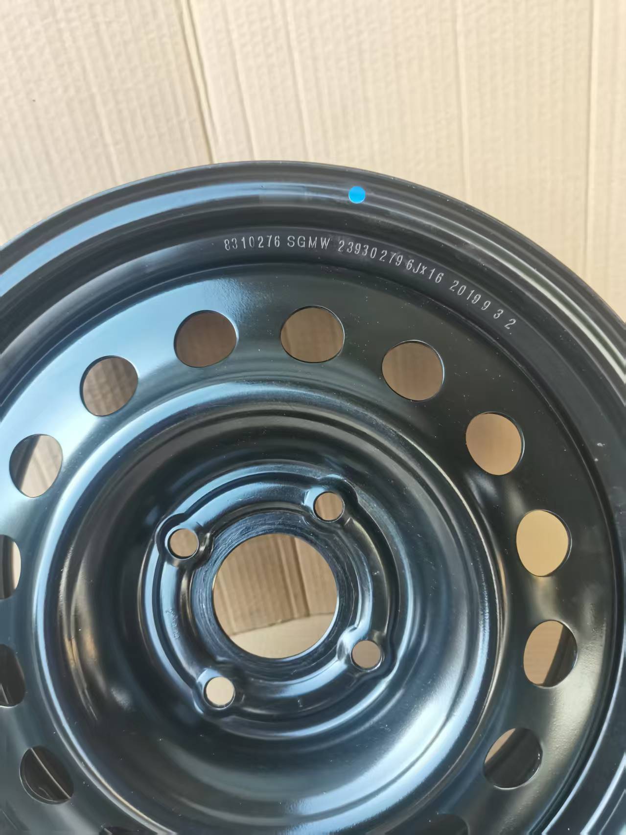 Baojun 510 Wheel Hub Steel Rim Original Car Parts 16 Inch 16*6J Steel Wheel Baojun Original Factory Accessories Disassembled Parts